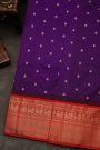 Narayanpet Silk Purple Saree