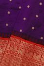 Narayanpet Silk Purple Saree