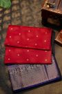 Narayanpet Silk Red Saree