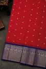 Narayanpet Silk Red Saree