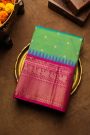 Narayanpet Silk Sea Green Saree