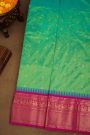Narayanpet Silk Sea Green Saree