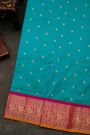 Narayanpet Silk Blue Saree