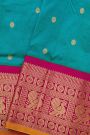 Narayanpet Silk Blue Saree