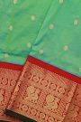 Narayanpet Silk Sea Green Saree