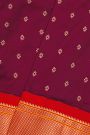Narayanpet Silk Wine Saree