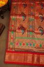 Narayanpet Silk Blue Saree