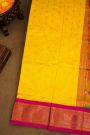 Narayanpet Silk Yellow Saree