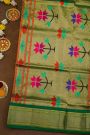 Narayanpet Silk Mustard Saree