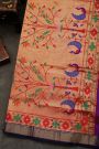 Narayanpet Silk Royal Blue Saree