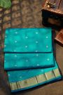 Narayanpet Silk Sky Blue Saree
