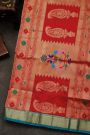 Narayanpet Silk Sky Blue Saree