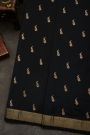 Narayanpet Silk Black Saree