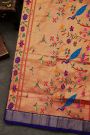 Narayanpet Silk Royal Blue Saree