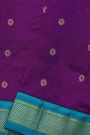 Narayanpet Silk Purple Saree