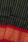 Narayanpet Silk Black Saree