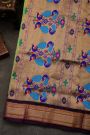 Narayanpet Silk Green Saree