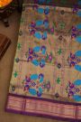 Narayanpet Silk Sea Green Saree