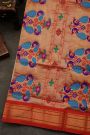 Narayanpet Silk Off White Saree