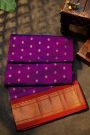 Narayanpet Silk Purple Saree