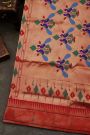 Narayanpet Silk Red Saree