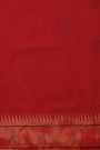 Narayanpet Silk Red Saree