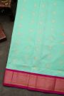 Narayanpet Silk Sky Blue Saree