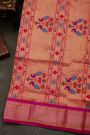 Narayanpet Silk Sky Blue Saree