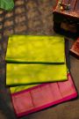 Narayanpet Silk Green Saree
