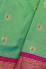 Narayanpet Silk Sea Green Saree