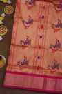 Narayanpet Silk Navy Blue Saree