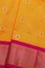 Narayanpet Silk Mustard Saree