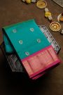 Narayanpet Silk Rama Green Saree