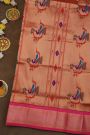 Narayanpet Silk Rama Green Saree