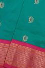 Narayanpet Silk Rama Green Saree