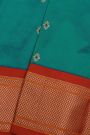 Narayanpet Silk Sea Blue Saree