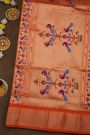 Narayanpet Silk Wine Saree
