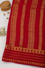 Mysore Crepe Sea Green Saree