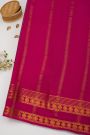 Mysore Crepe Dusty Pink Saree