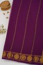 Mysore Crepe Lavender Saree