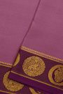 Mysore Crepe Lavender Saree