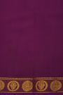Mysore Crepe Lavender Saree
