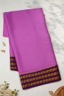 Mysore Crepe Lilac Saree