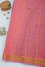 Mysore Crepe Dark Maroon Saree