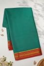 Mysore Crepe Sea Green Saree