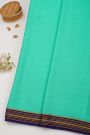 Mysore Crepe Sea Green Saree