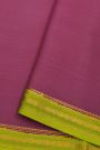Mysore Crepe Purple Saree