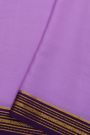 Mysore Crepe Lavender Saree