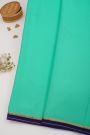 Mysore Crepe Sea Green Saree