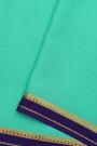 Mysore Crepe Sea Green Saree